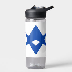 Water bottle with flag of Toyota City, Japan