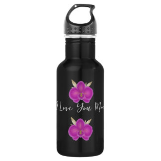 Water Bottle with Floral Pattern and Mother's Day 