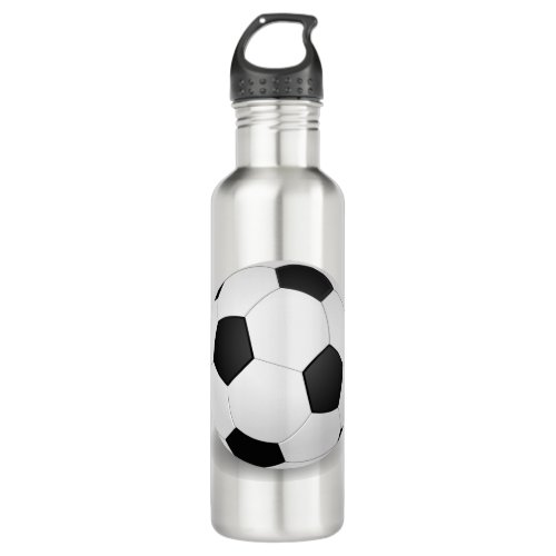 Water Bottle With Football Uefa FIFA Soccer Ball