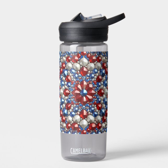 Water bottle with Netherlands Colors Design (Left)