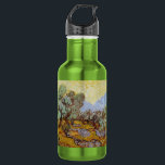 Water Bottle with Van Gogh's Olive Trees<br><div class="desc">Bring a touch of nature with you wherever you go with our stainless steel Water Bottle featuring a print of Van Gogh's Olive Trees. This water bottle is not only functional, but also a beautiful and unique way to carry your water. The print of Olive Trees is a high-quality reproduction...</div>