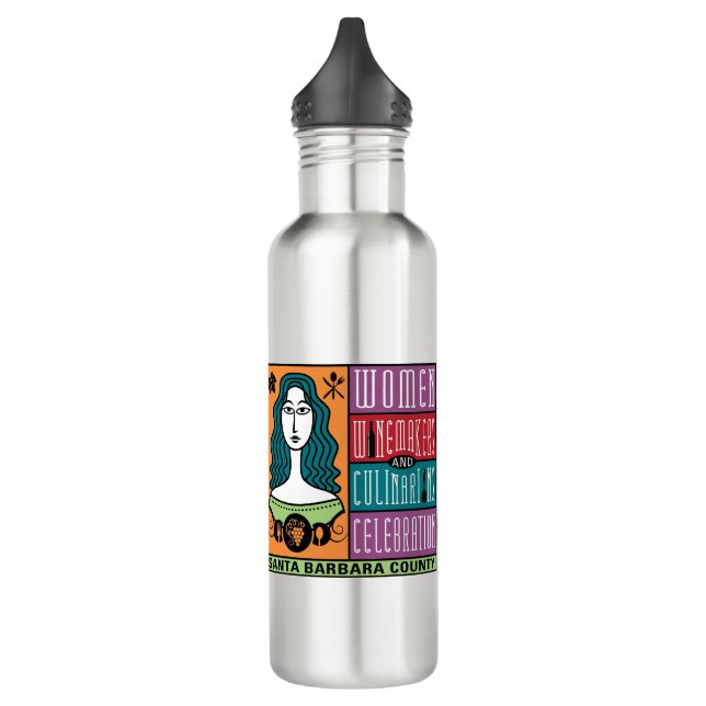 Water Bottle - WWCC of Santa Barbara County (Left)