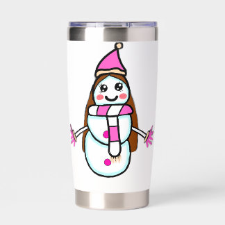 Water BottleSnow Woman Magic - Original Character  Insulated Tumbler