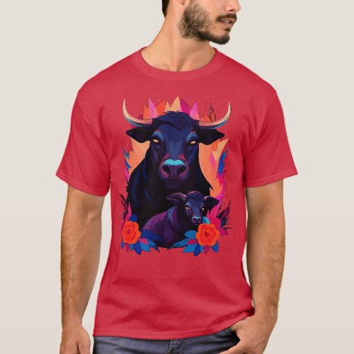 Water Buffalo Mothers Day T_Shirt