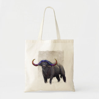 Water buffalo tote bag