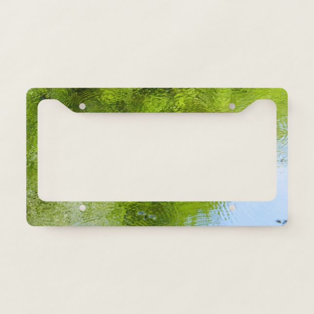 Water Bugs at Laurel Hill State Park License Plate Frame (Front)