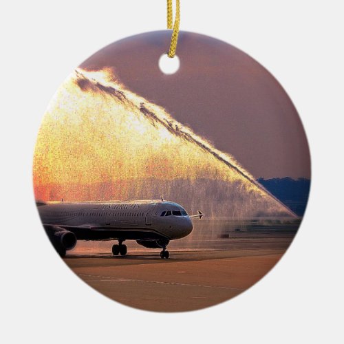 Water Cannon Honor Flight Ornament
