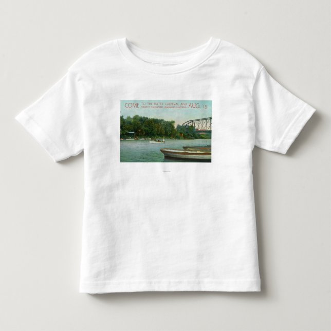 Water Carnival and Firemen's Tournament Promotio Toddler T-shirt (Front)
