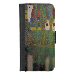 Water Castle, Gustav Klimt iPhone 8/7 Wallet Case