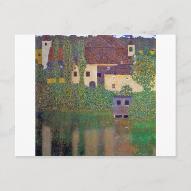 Water Castle, Gustav Klimt Postcard (Front)