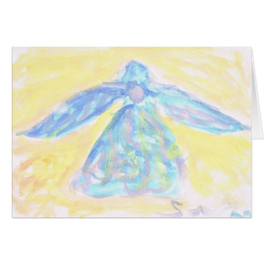 Water Color Angel (Front Horizontal)