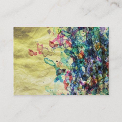Water Color Background Business Cards
