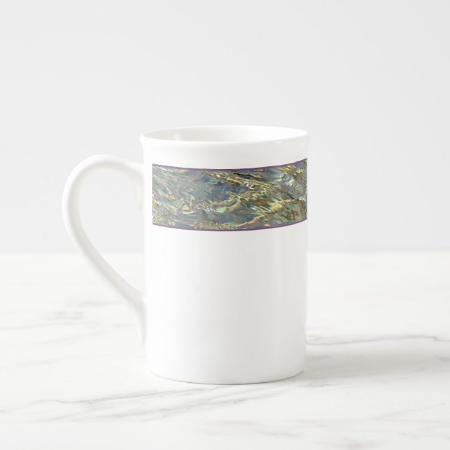 Water/Color Bone China Mug (Left)