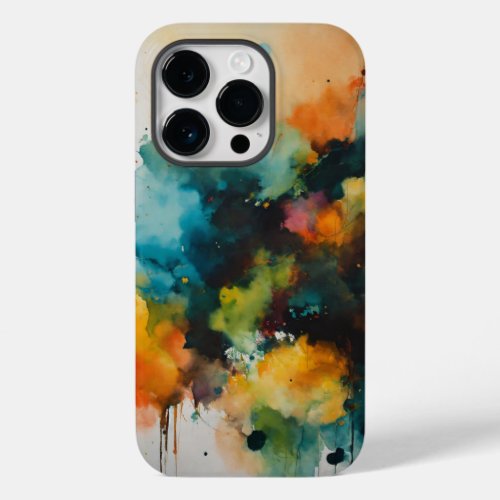 Water color Case_Mate iPhone 14 pro case