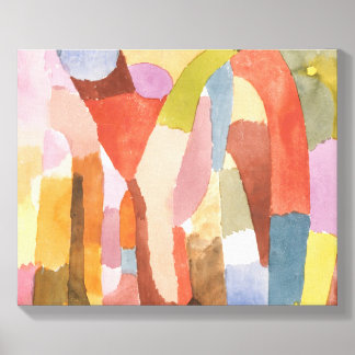 Water color design for any space canvas photo tile 