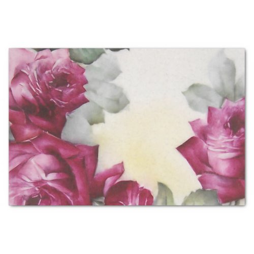 Water Color Floral Gift Matching Tissue Paper