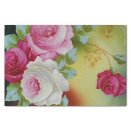 Water Color Floral Gift Matching Tissue Paper