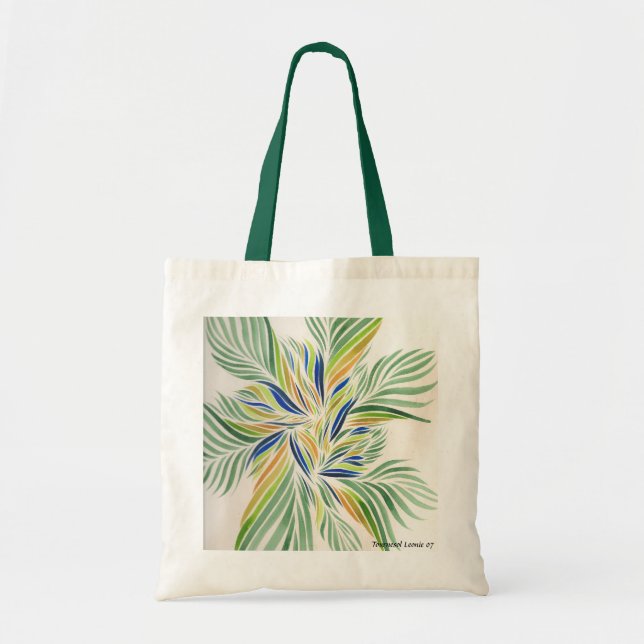 Water Color Flowers No1 Tote Bag (Front)