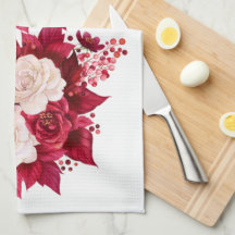 Water color Flowers Pattern Custom Background