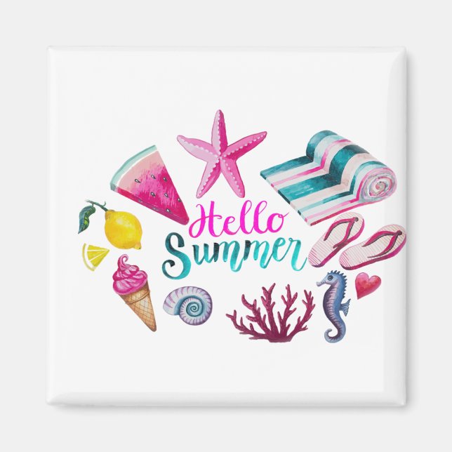 water color magnet (Front)