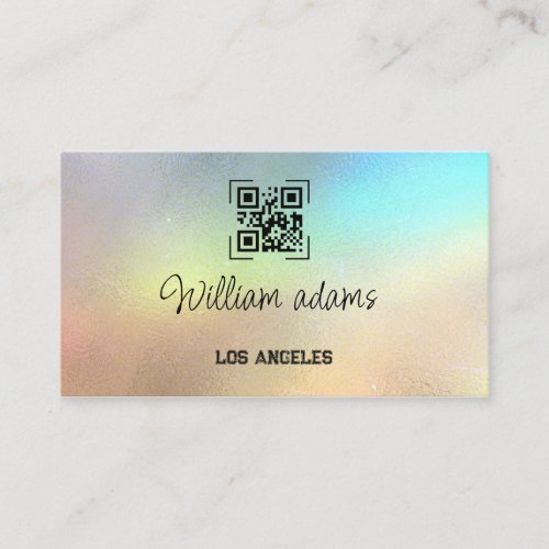 water color opal background business card