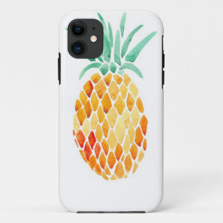 Water- Color Pineapple iPhone 11 Case