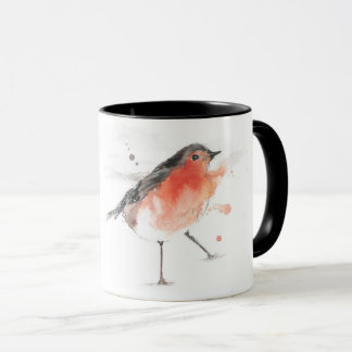 Water color Robin Bird Mug