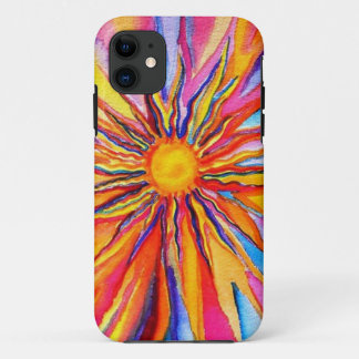 Water Color Sun Iphone Case
