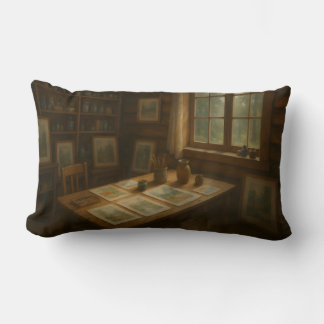 Water Colorist and Jewelry Studio Throw Pillows