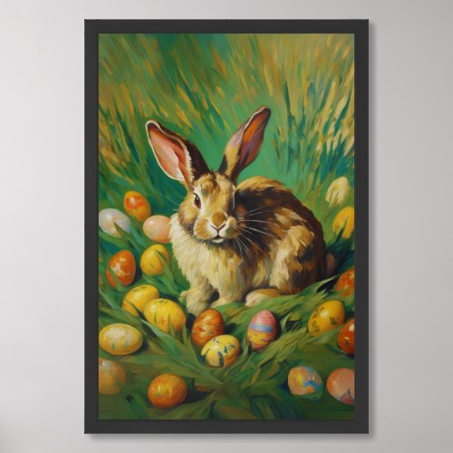 Water_Colour Easter Bunny Egg_Hunt Wall Decor