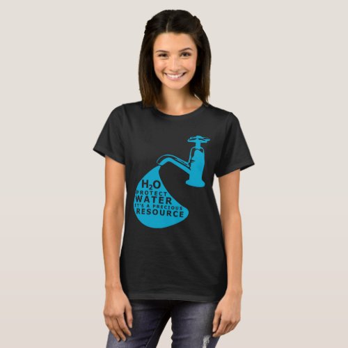 Water Conservation and Sustainablity T_Shirt