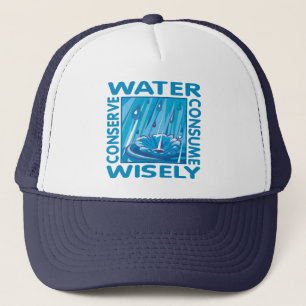 Water Conservation Trucker Hat
