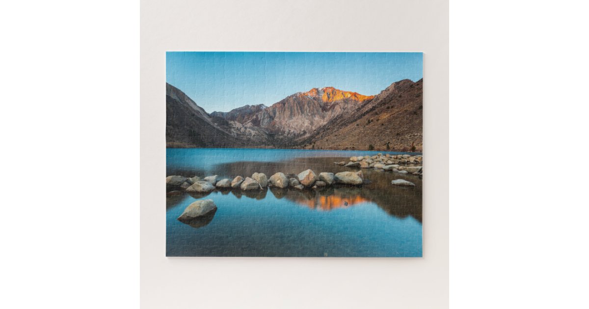 Water | Convict Lake Sierra Nevada Jigsaw Puzzle | Zazzle