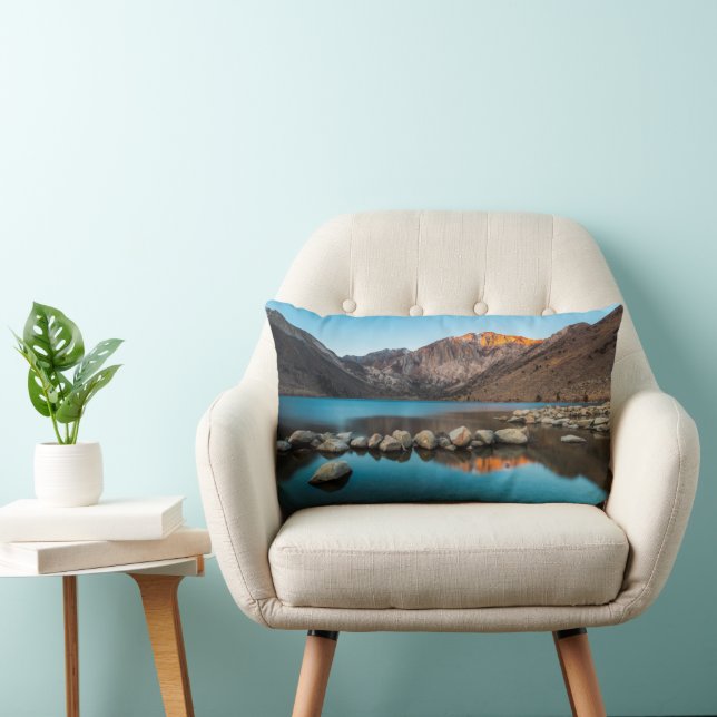 Water | Convict Lake Sierra Nevada Lumbar Pillow (Chair)