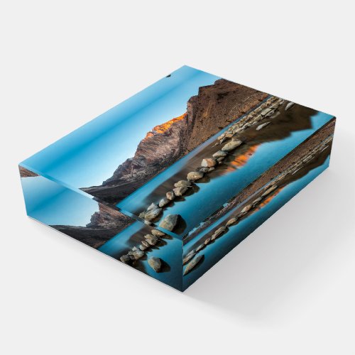 Water  Convict Lake Sierra Nevada Paperweight