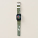 Water-Covered Rock Slab Nature Photo Apple Watch Band
