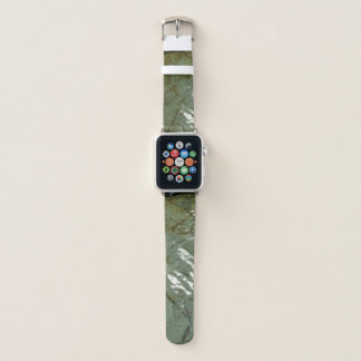Water-Covered Rock Slab Nature Photo Apple Watch Band