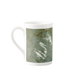 Water-Covered Rock Slab Nature Photo Bone China Mug