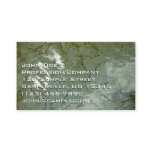 Water-Covered Rock Slab Nature Photo Business Card