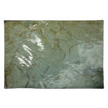 Water-Covered Rock Slab Nature Photo Cloth Placemat