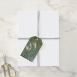 Water-Covered Rock Slab Nature Photo Gift Tags