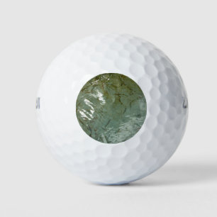 Water-Covered Rock Slab Nature Photo Golf Balls