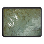 Water-Covered Rock Slab Nature Photo Hitch Cover