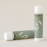 Water-Covered Rock Slab Nature Photo Lip Balm