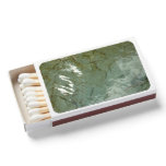 Water-Covered Rock Slab Nature Photo Matchboxes
