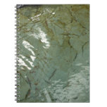 Water-Covered Rock Slab Nature Photo Notebook