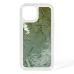 Water-Covered Rock Slab Nature Photo iPhone 15 Case