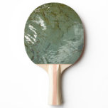 Water-Covered Rock Slab Nature Photo Ping Pong Paddle
