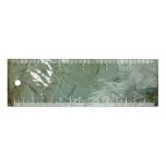 Water-Covered Rock Slab Nature Photo Ruler