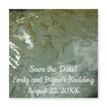 Water-Covered Rock Slab Nature Photo Save the Date